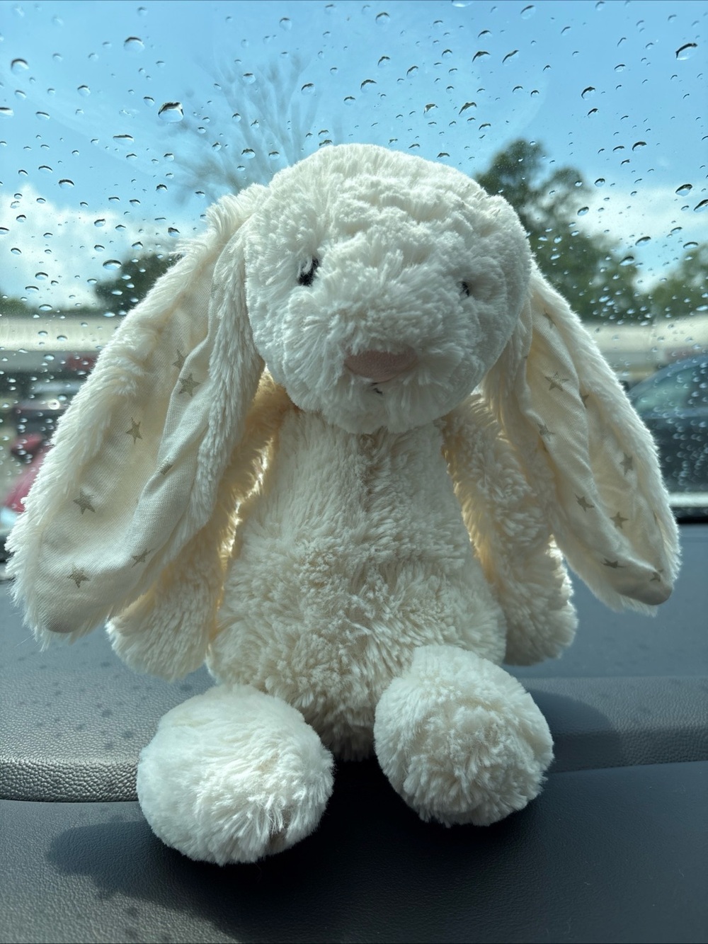 Jellycat Cream Floppy-Eared Bunny Plush - Picture 2 of 4